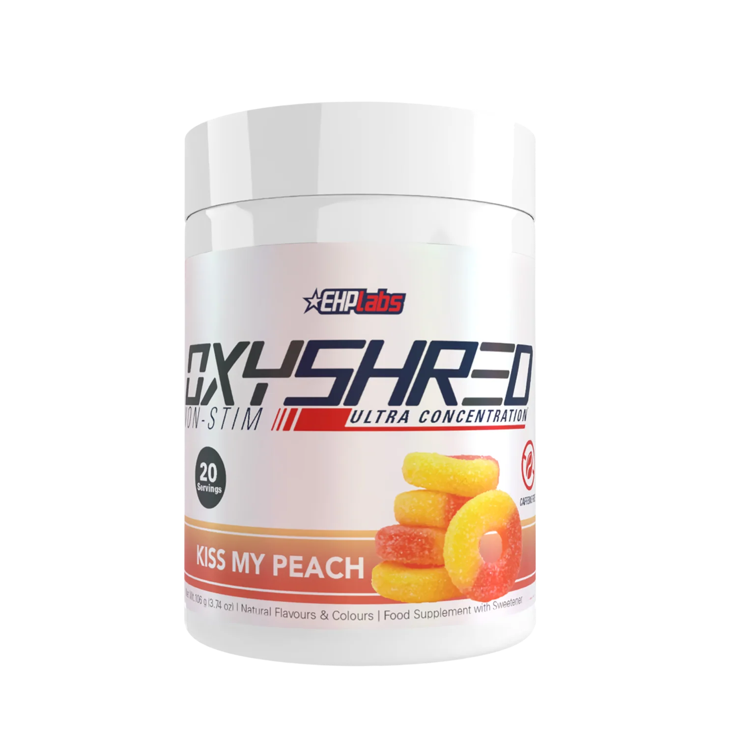 OxyShred Non-Stim 20 Serves - Kiss my Peach