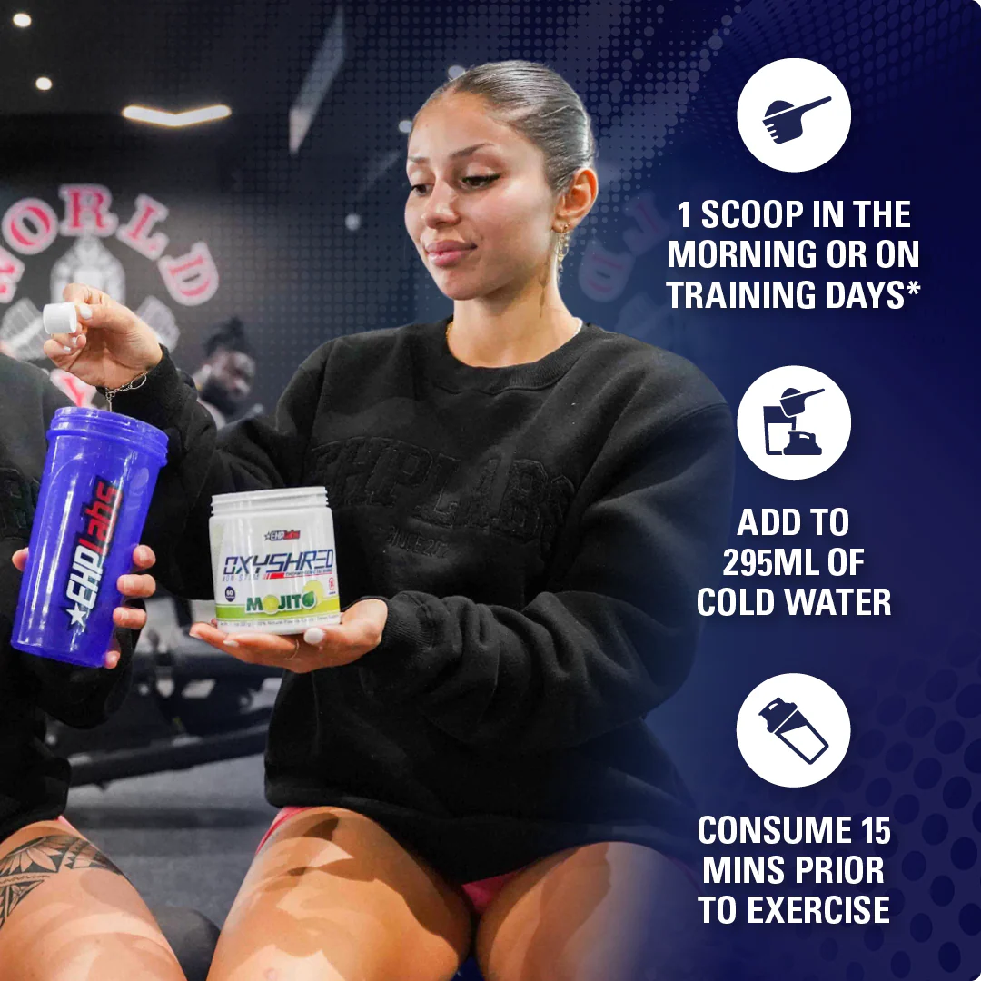 OxyShred Non-Stim 20 Serves - Kiss my Peach - Image 4